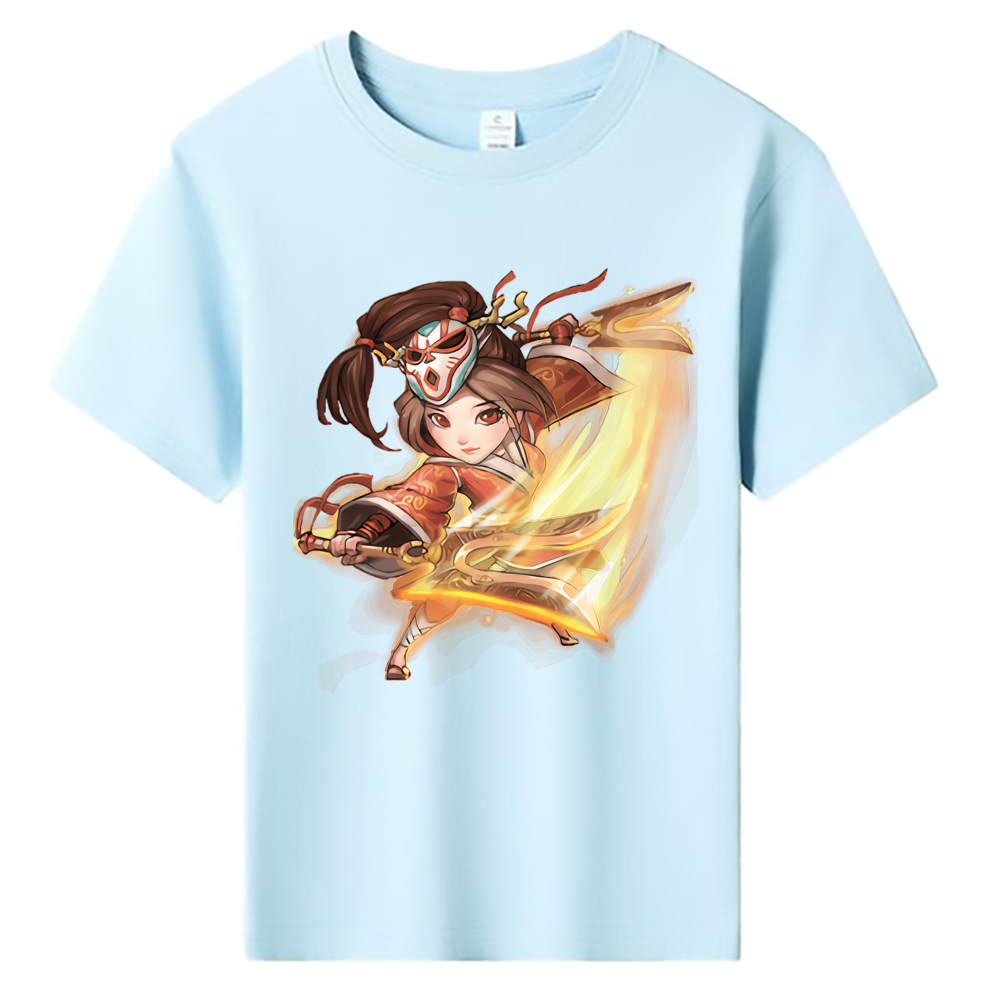 （画像用） リーグ・オブ・レジェンド League of Legends LOL 綿100％キッズTシャツ（フロントプリント）